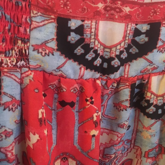 🛍️3 for $50 Design Lab Reddish Coral Skirt - Picture 3 of 4